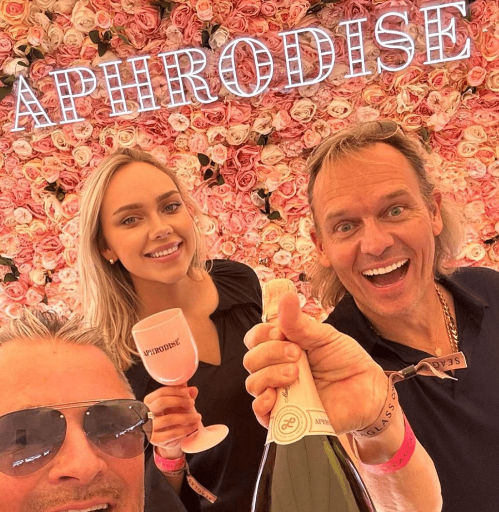 Co-Founders of Aphrodise Sparkling Wine